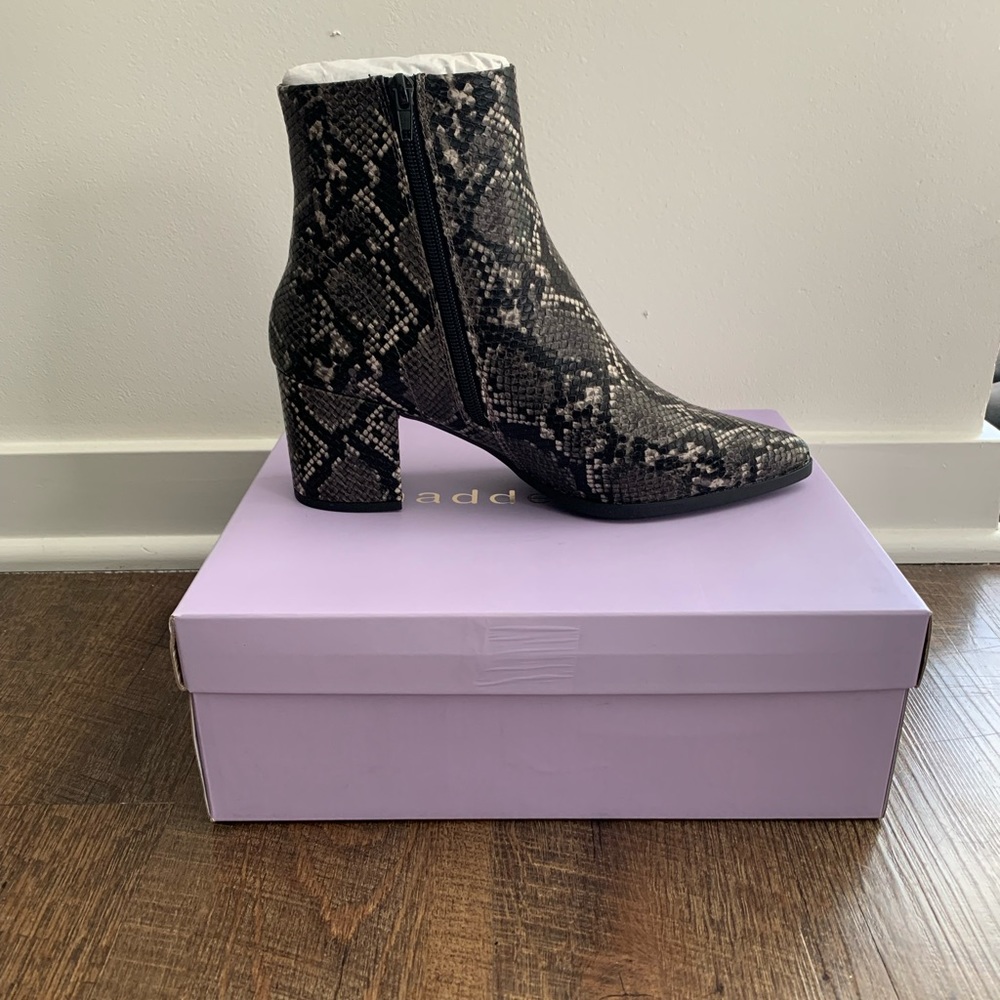 Madden Girl (faux) Snakeskin Patterned Boots